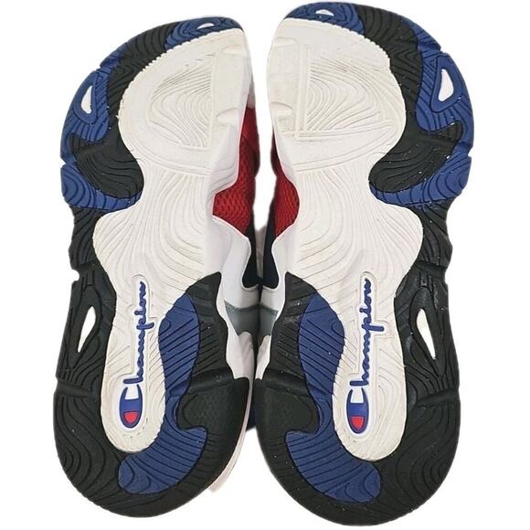 Champion ~Men\'s Size 8.5M~ Blue & Red High Top Shoes. main image 9